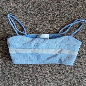 Elysiian PIXIE BIKINI TOP - DARK BLUE